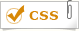 Our site is valid CSS